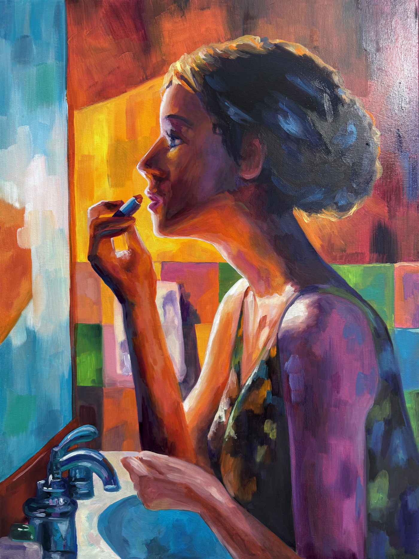Untended Ritual I by Chelsea Klukas, oil on canvas