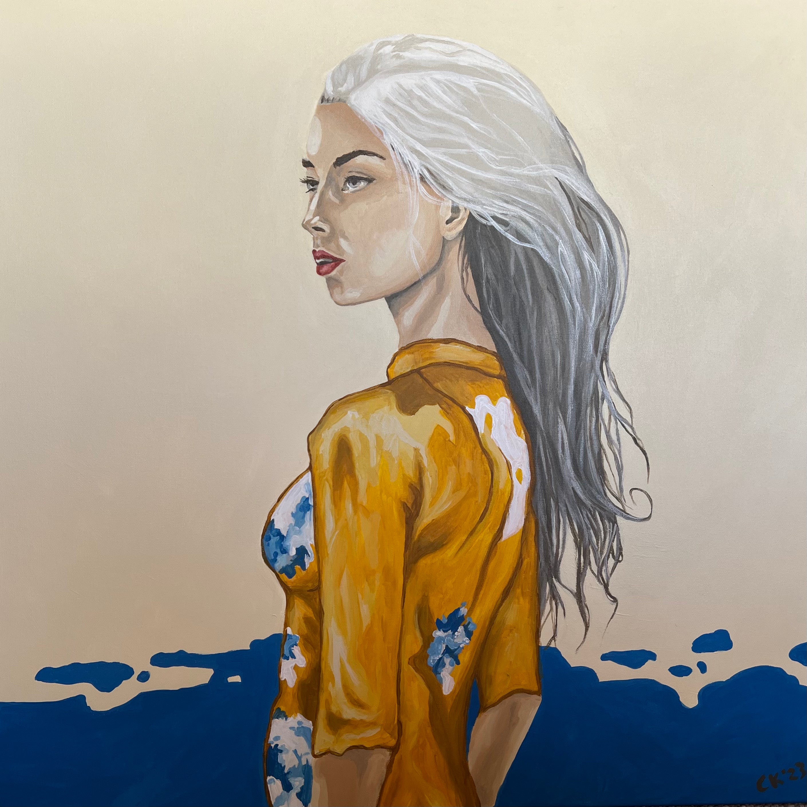 Far Away II by Chelsea Klukas, acrylic on canvas